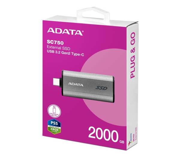 ADATA 2TB SC750 Szary - 1281596 - zdjęcie 8